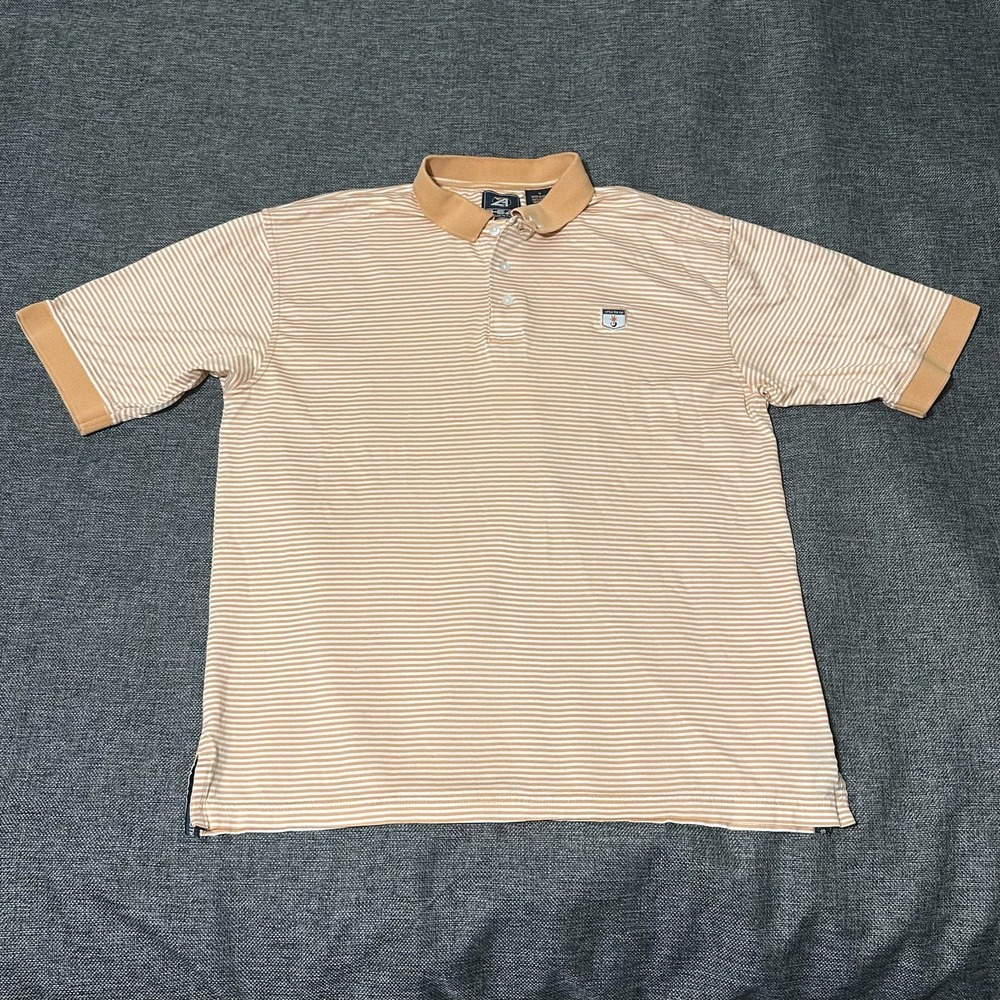 Ahead Authentics Men's M Striped Polo‎ Shirt